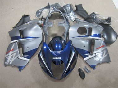 Argent Bleu Carénage Suzuki GSXR 1300 Hayabusa 1996-2007 Abordables