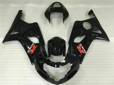 Noir Carénage Suzuki GSXR 1000 K1 2000-2002 Abordables