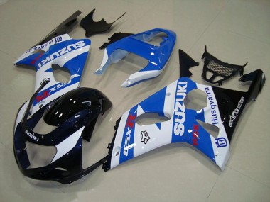 Blakc Bleu Blanc Carénage Suzuki GSXR 1000 K1 2000-2002 Abordables