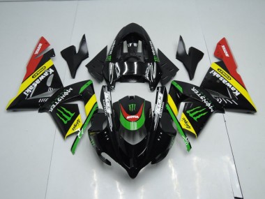 Carénages Moto 2003-2005 Kawasaki Ninja ZX10R MF3725 Abordables