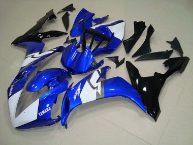 Bleu Noir Blanc Carénage Yamaha R1 2004-2006 Abordables