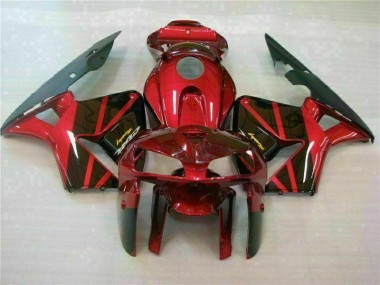 Rouge Carrosserie Honda CBR 600 RR 2005-2006 Abordables