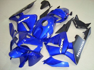 Bleu Kit Carénages Complet Honda CBR 600 RR 2005-2006 Abordables