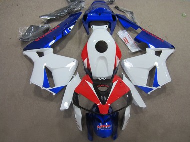 Blanc Bleu Rouge HRC Carénages Honda CBR 600 RR 2005-2006 Abordables