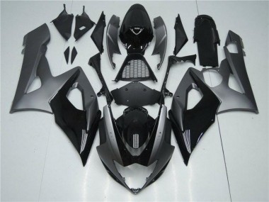 Gris Noir Carénage Suzuki GSXR 1000 K5 2005-2006 Abordables