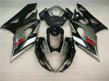 Gris Noir Carénages Suzuki GSXR 1000 K5 2005-2006 Abordables