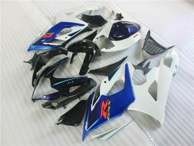 Noir Bleu Blanc Carénage Suzuki GSXR 1000 K5 2005-2006 Abordables