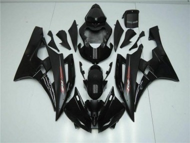 Noir Carénages & Carrosserie Yamaha R6 2006-2007 Abordables