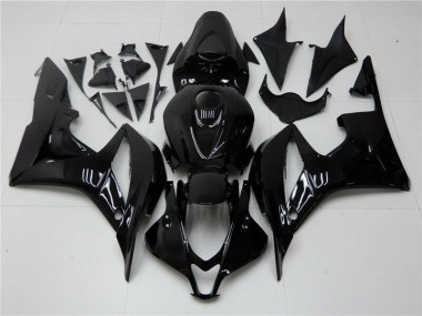 Noir Brillant Carénage Honda CBR 600 RR 2007-2008 Abordables