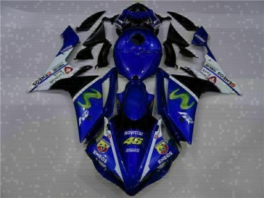 Bleu Kit Carénages Yamaha R1 2007-2008 Abordables