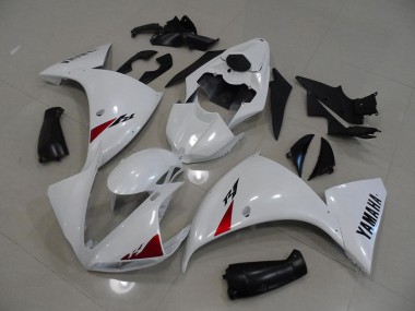 Blanc Noir Carénage Yamaha R1 2009-2011 Abordables