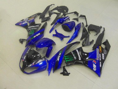 Carénages Moto 2009-2012 Kawasaki Ninja ZX6R MF3703 Abordables