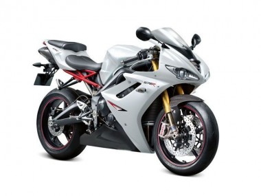 Blanc Nacré Noir Carénage Triumph Daytona 675 Triple 2009-2012 Abordables