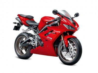 Rouge Carénage Triumph Daytona 675 Triple 2009-2012 Abordables