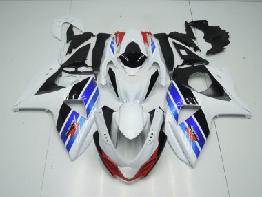 Blanc Bleu Noir Carénage Suzuki GSXR 1000 K9 2009-2016 Abordables