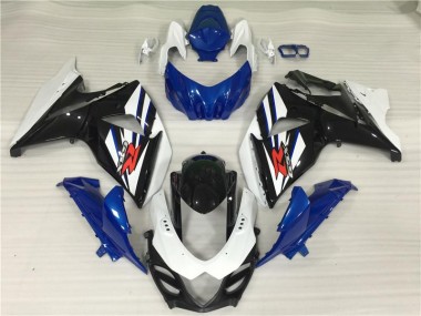 Blanc Bleu Noir Carénages Suzuki GSXR 1000 K9 2009-2016 Abordables