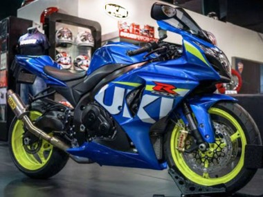 Bleu Blanc Carrosserie Suzuki GSXR 1000 K9 2009-2016 Abordables