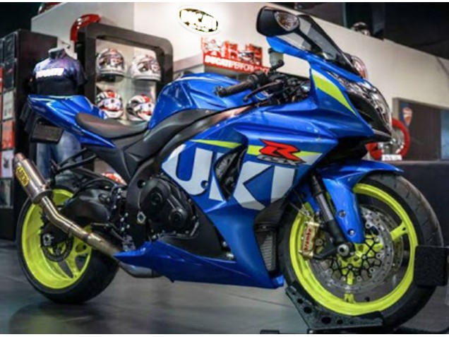 Bleu Blanc Carrosserie Suzuki GSXR 1000 K9 2009-2016