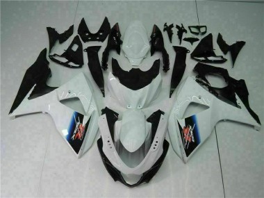 Blanc Noir Carrosserie Suzuki GSXR 1000 K9 2009-2016 Abordables