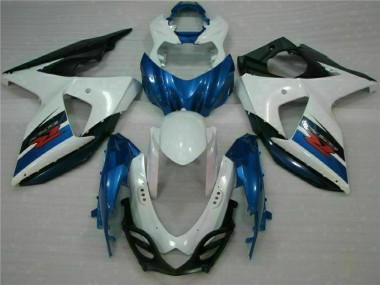 Bleu Blanc Carénage ABS Suzuki GSXR 1000 K9 2009-2016 Abordables