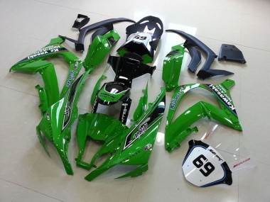 Vert Carénage Kawasaki ZX10R 2011-2015 Abordables