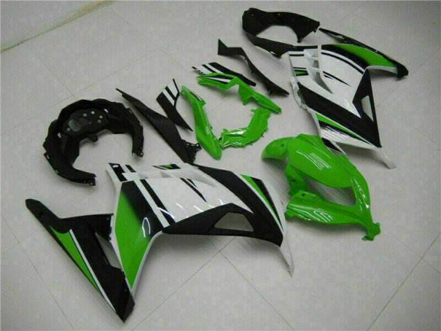 Vert Noir Argent Carénage Kawasaki EX300 2013-2016