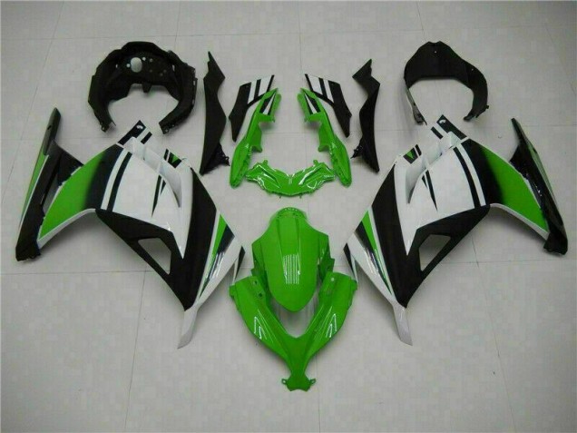 Vert Noir Argent Carénage Kawasaki EX300 2013-2016